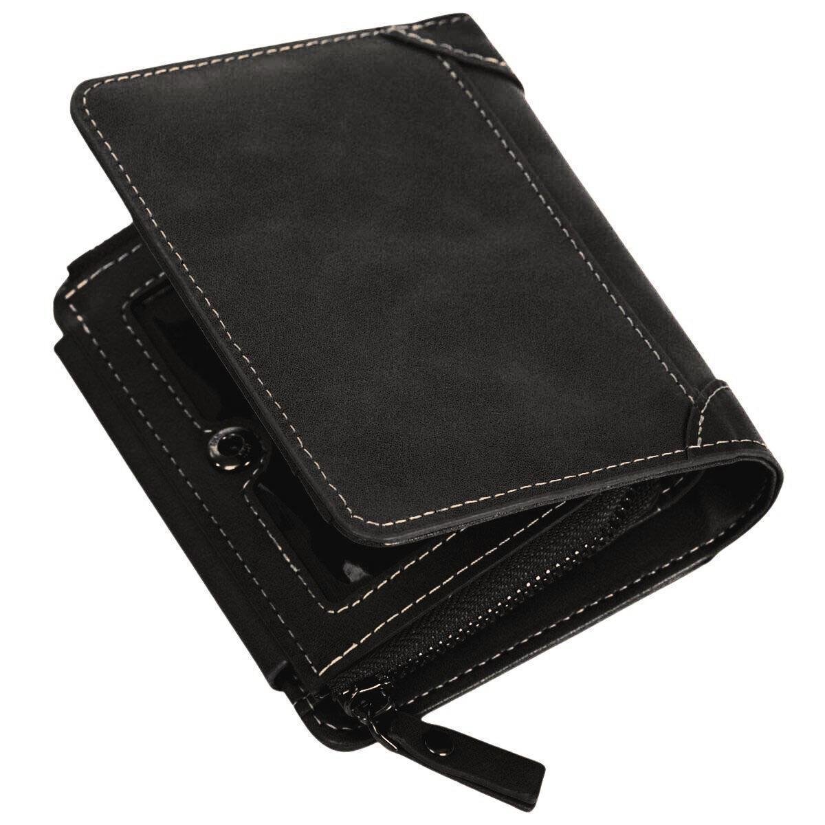 CARTEIRA MASCULINA COURO PORTA CARTÕES MOEDAS DOCUMENTOS COM ZÍPER - Preto Menor preço em CARTEIRA MASCULINA COURO PORTA CARTÕES MOEDAS DOCUMENTOS COM ZÍPER - Preto