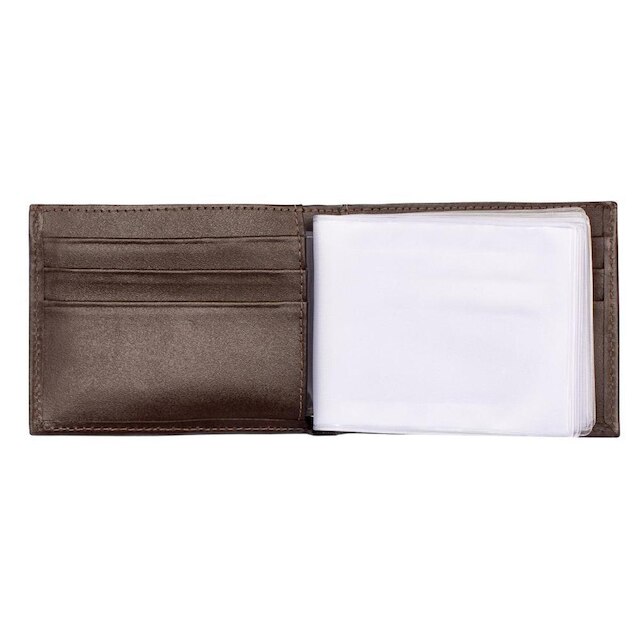 Carteira masculina de couro italiano John