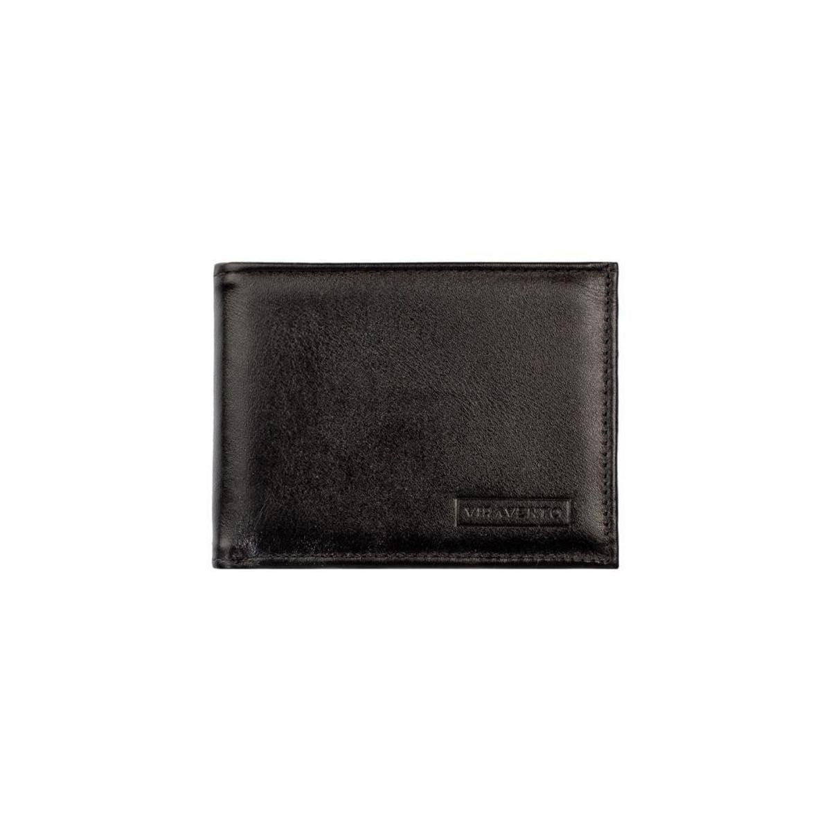 Carteira masculina de couro italiano John Menor preço em Carteira masculina de couro italiano John