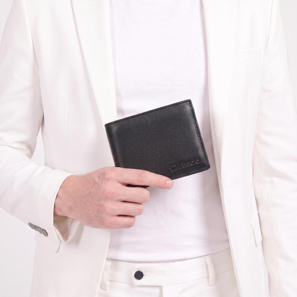 Carteira Masculina em Couro com Divisórias