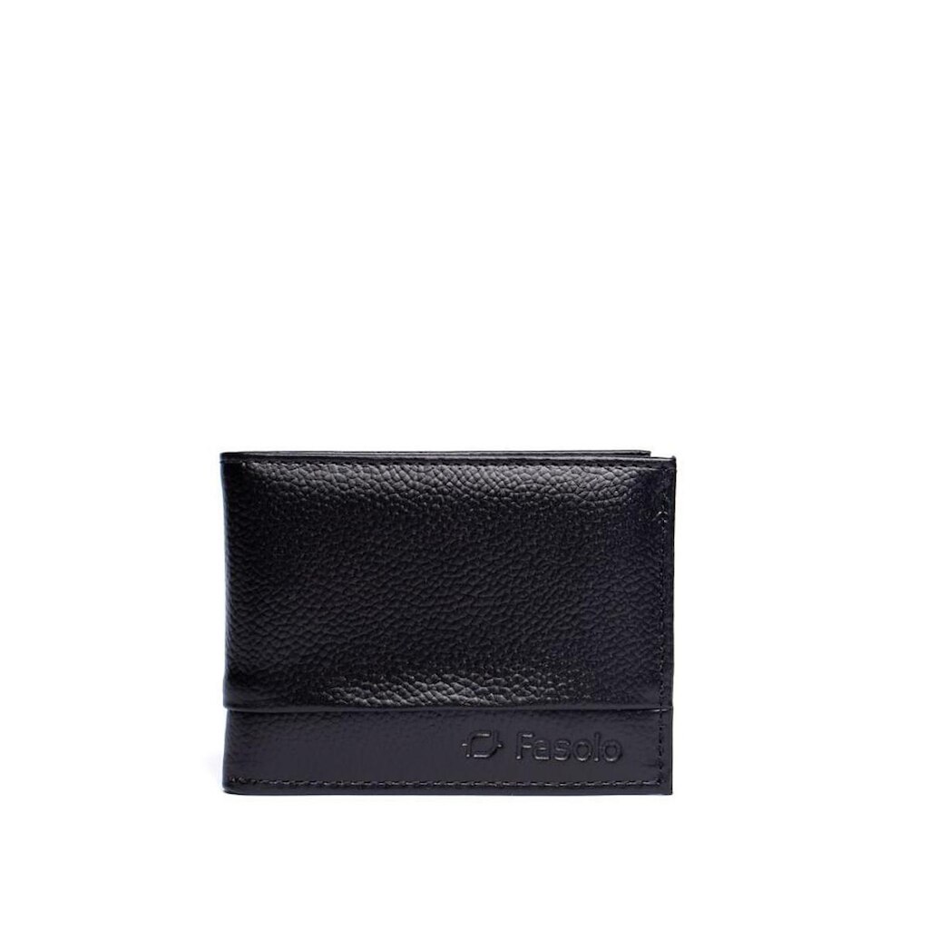 Carteira Masculina Fasolo K907143751 Couro Preta