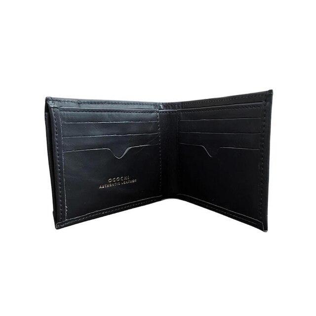 Carteira Masculina Ogochi com Porta Cartão Preta - 064520003