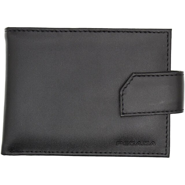 Carteira Masculina Pegada Porta Cartão Documento C/ Lapela