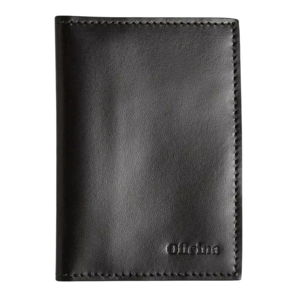 Carteira Oficina Ellegance Masculino Couro Preto
