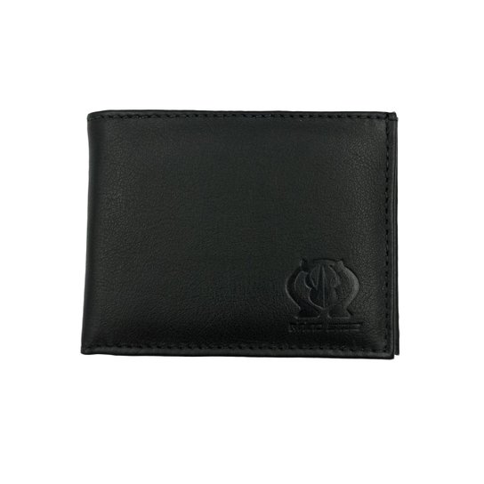 Carteira Rhino Size Couro Legitimo Preto - Preto