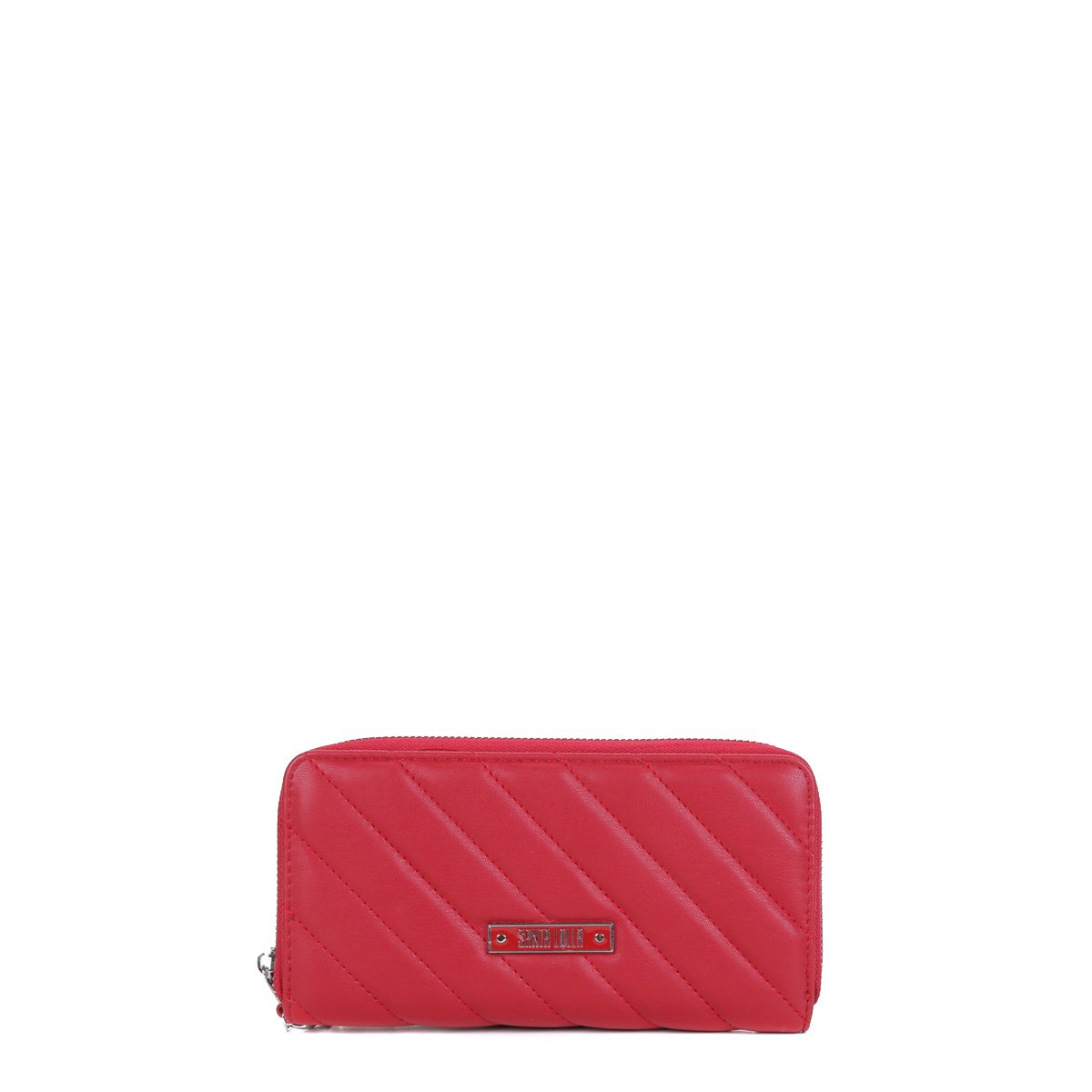Carteira Santa Lolla Com Zíper Feminina - Vermelho Menor preço em Carteira Santa Lolla Com Zíper Feminina - Vermelho