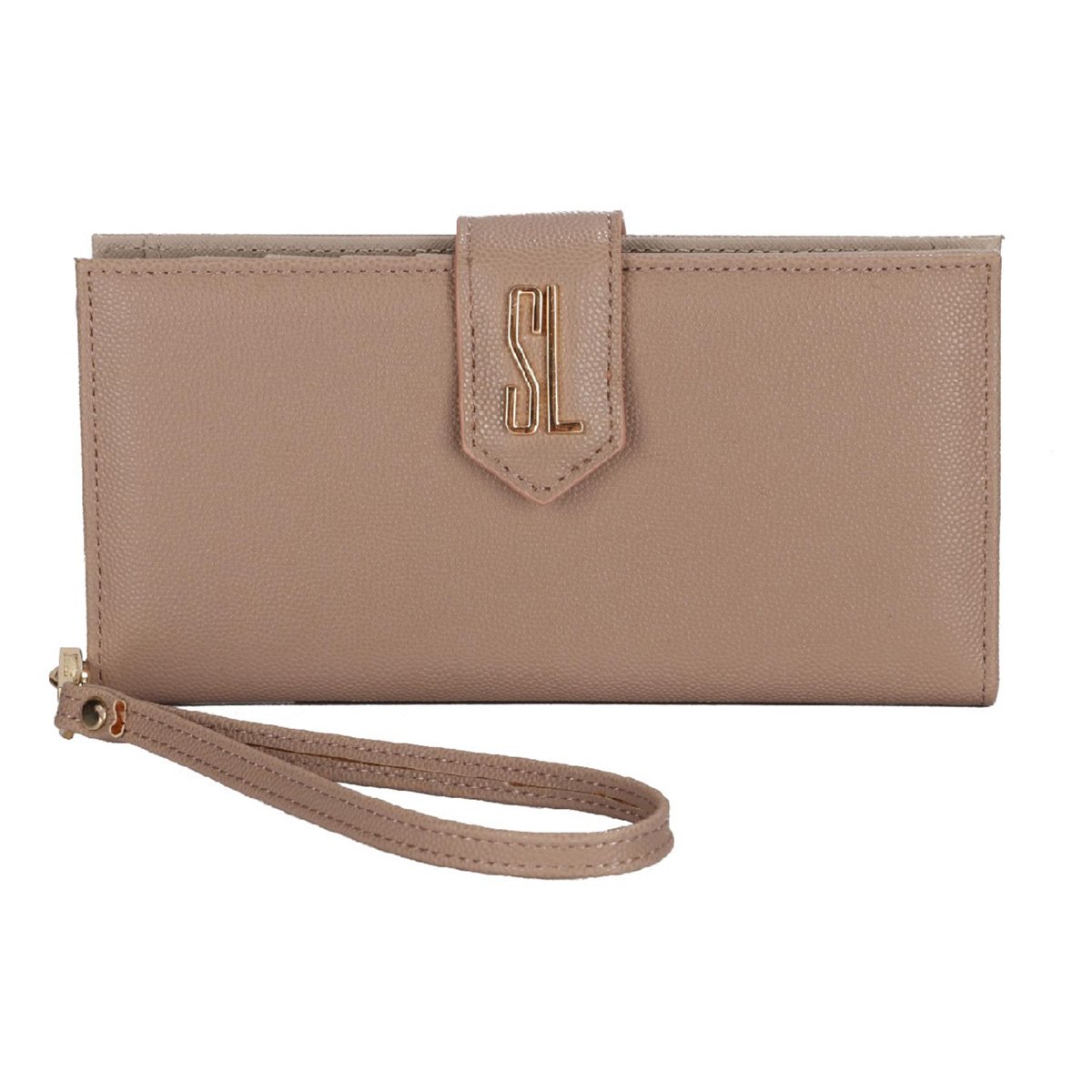 Carteira Santa Lolla Lisa Alça Removível Feminina - Nude Menor preço em Carteira Santa Lolla Lisa Alça Removível Feminina - Nude