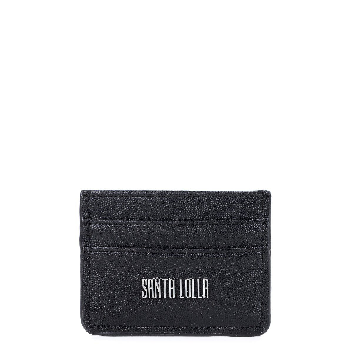 Carteira Santa Lolla Porta Cartão Feminino - Preto Menor preço em Carteira Santa Lolla Porta Cartão Feminino - Preto