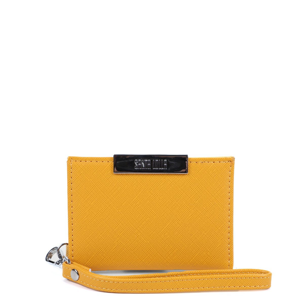 Carteira Santa Lolla Porta Cartão - Amarelo Menor preço em Carteira Santa Lolla Porta Cartão - Amarelo