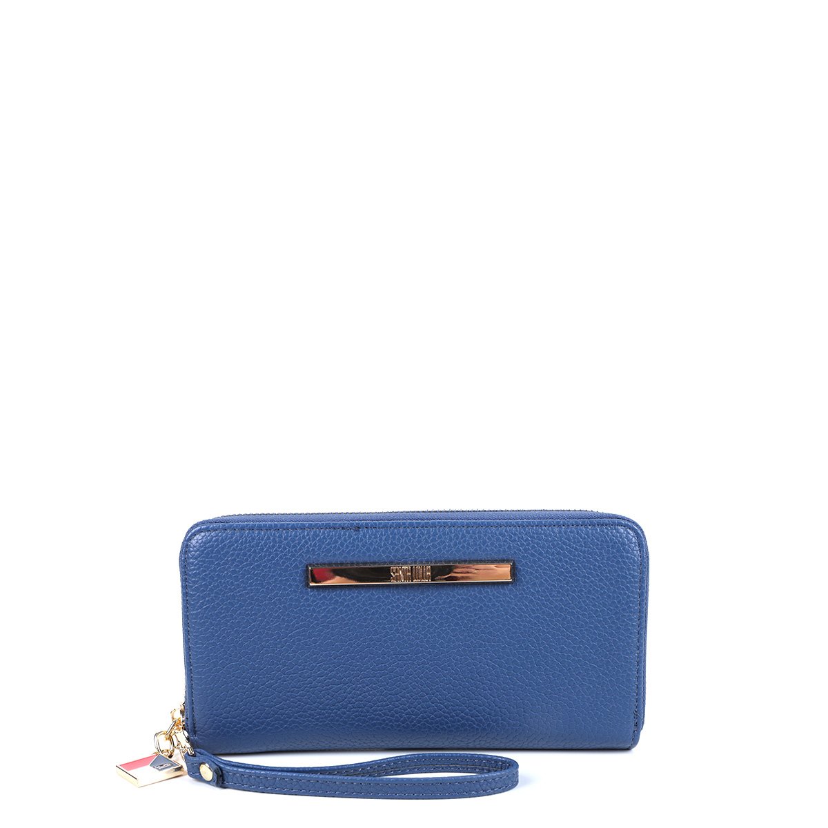 Carteira Santa Lolla Risco Feminina - Azul Menor preço em Carteira Santa Lolla Risco Feminina - Azul