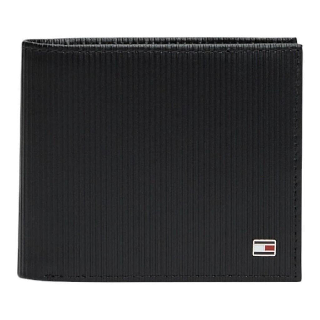 Carteira Tommy Hilfiger Flag And Coin Masculino Preto