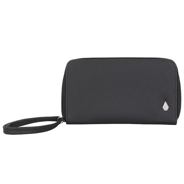 Carteira Volcom Single Stone Black