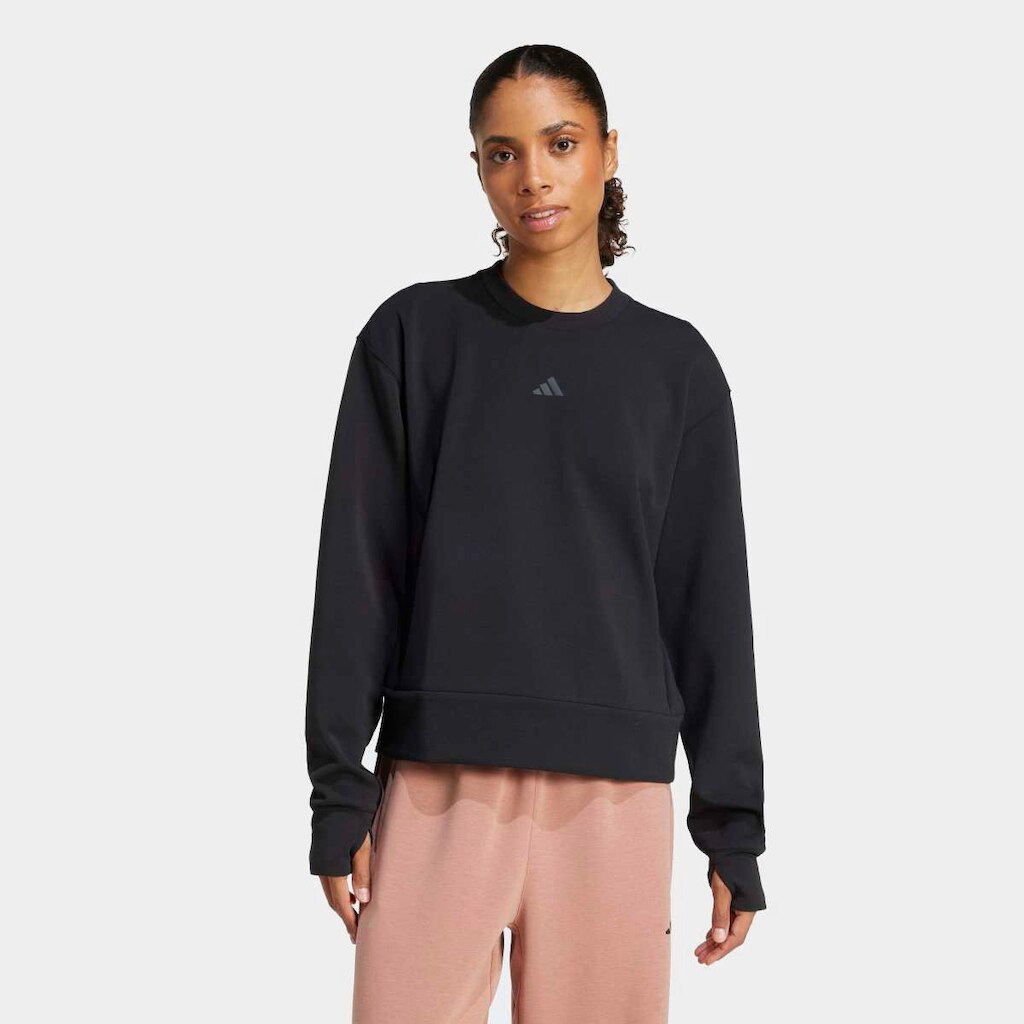 Casaco Adidas Knit Crew Feminina