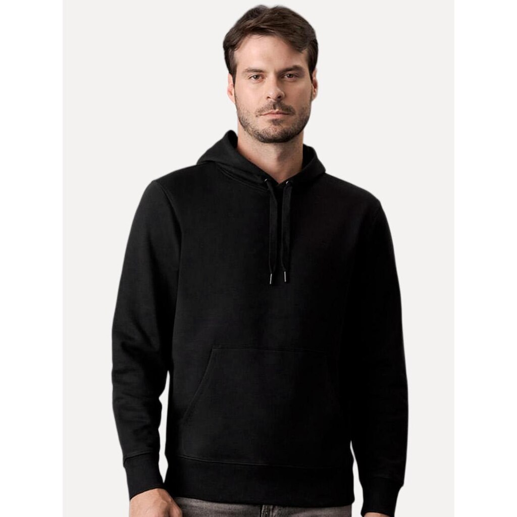Casaco Calvin Klein Jeans Masculino Cotton CK Bordado Preto