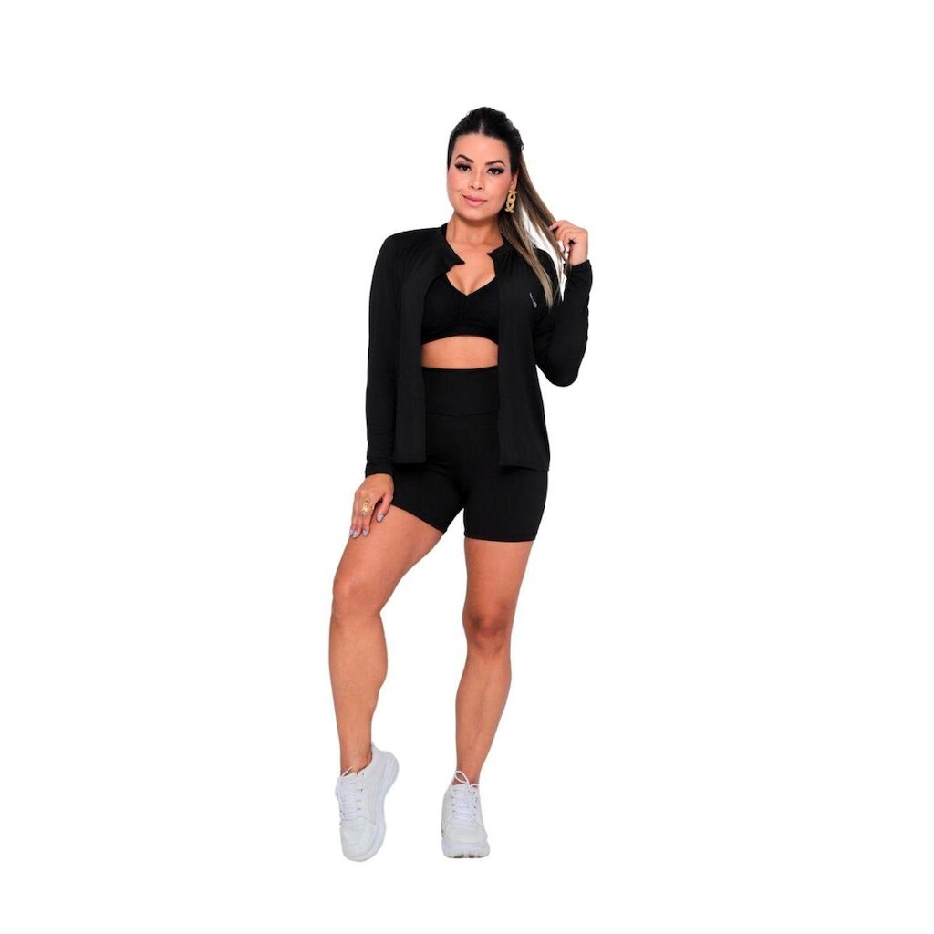 Casaco Camisa Sem Zíper com Proteção UV FPU50 Feminino