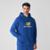 Casaco Com Capuz Athletics Logo Masculino - Azul