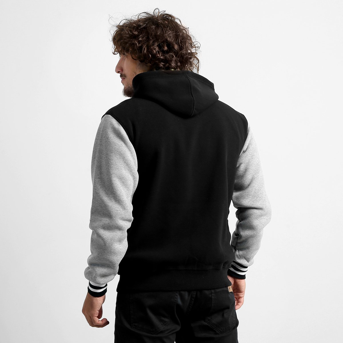 urban classics teddy moletom com capuz