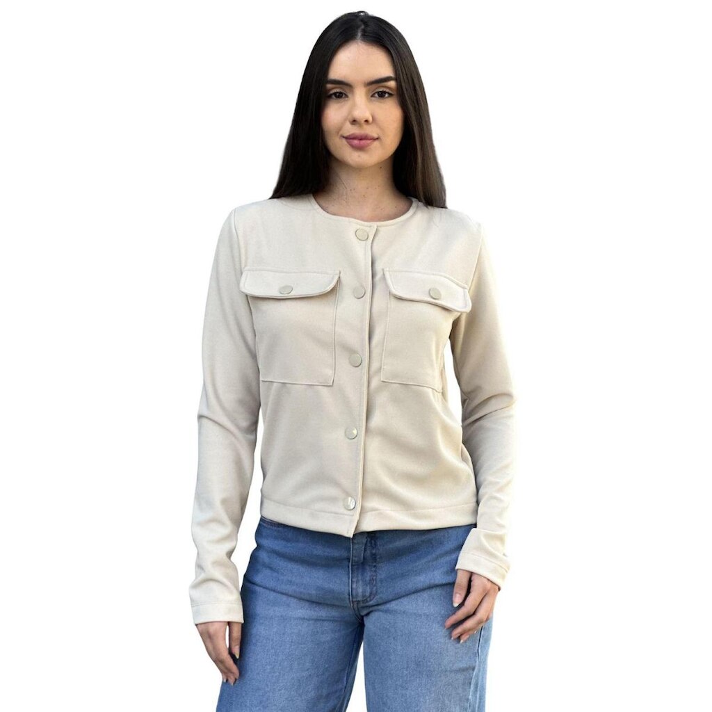 Casaco Feminino Botões Essencial Scalk