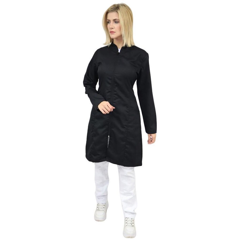 Casaco Feminino com Zíper - Jaleca Esteticista - Scrub
