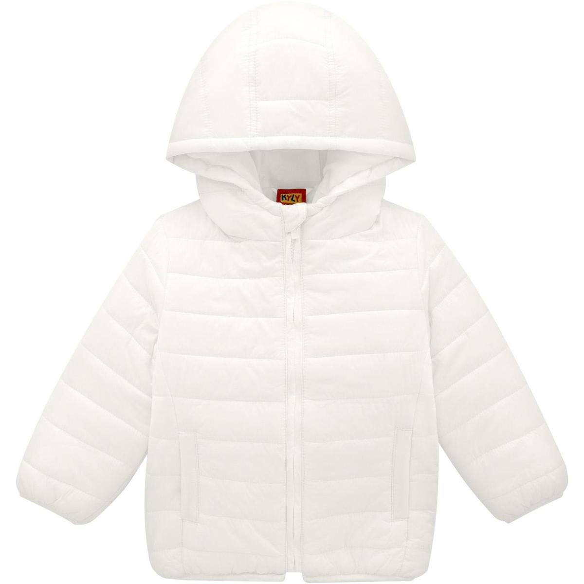 Casaco Infantil Feminino Kyly Poliéster 207637.0452.3 Kyly - Off White Menor preço em Casaco Infantil Feminino Kyly Poliéster 207637.0452.3 Kyly - Off White