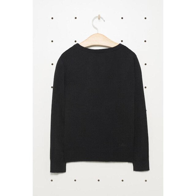 Casaco Infantil Fox Lurex Preto 04
