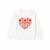 Casaco Infantil Menina Minha Fofura Alphabeto Off White - Off White