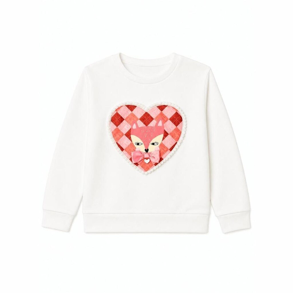 Casaco Infantil Menina Minha Fofura Alphabeto Off White