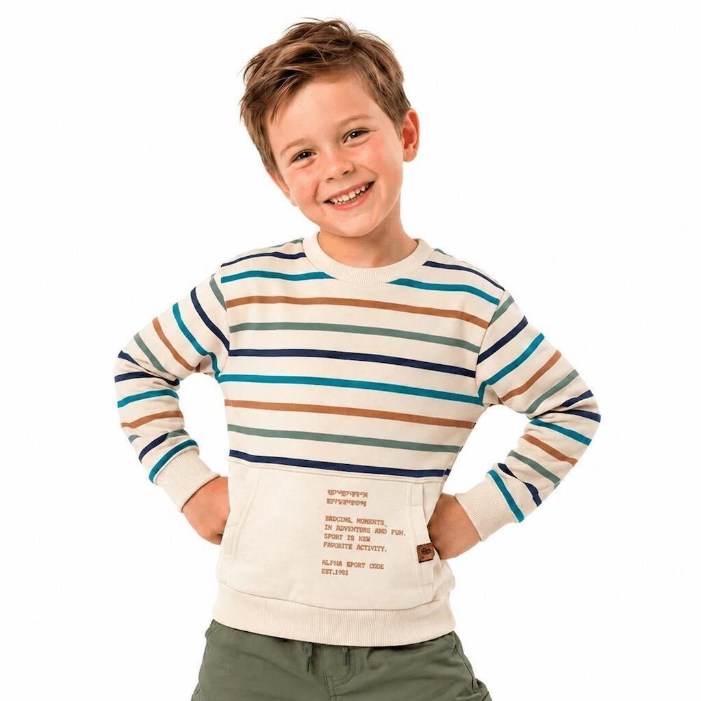 Casaco Infantil Menino Monstro Legal Alphabeto Areia