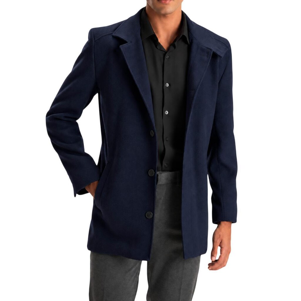 Casaco Masculino Docthos Lainage Slim Azul Noite - 658436