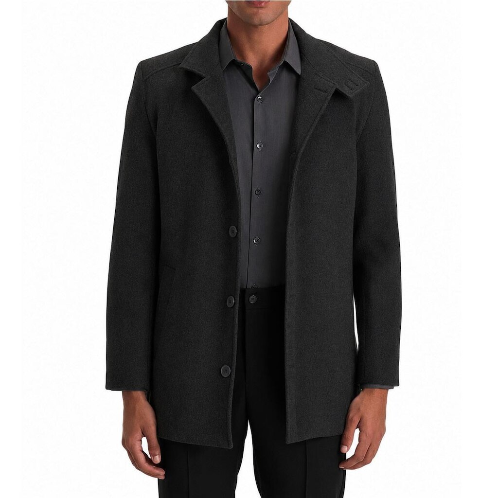 Casaco Masculino Docthos Lainage Slim Cinza Grafite - 65843