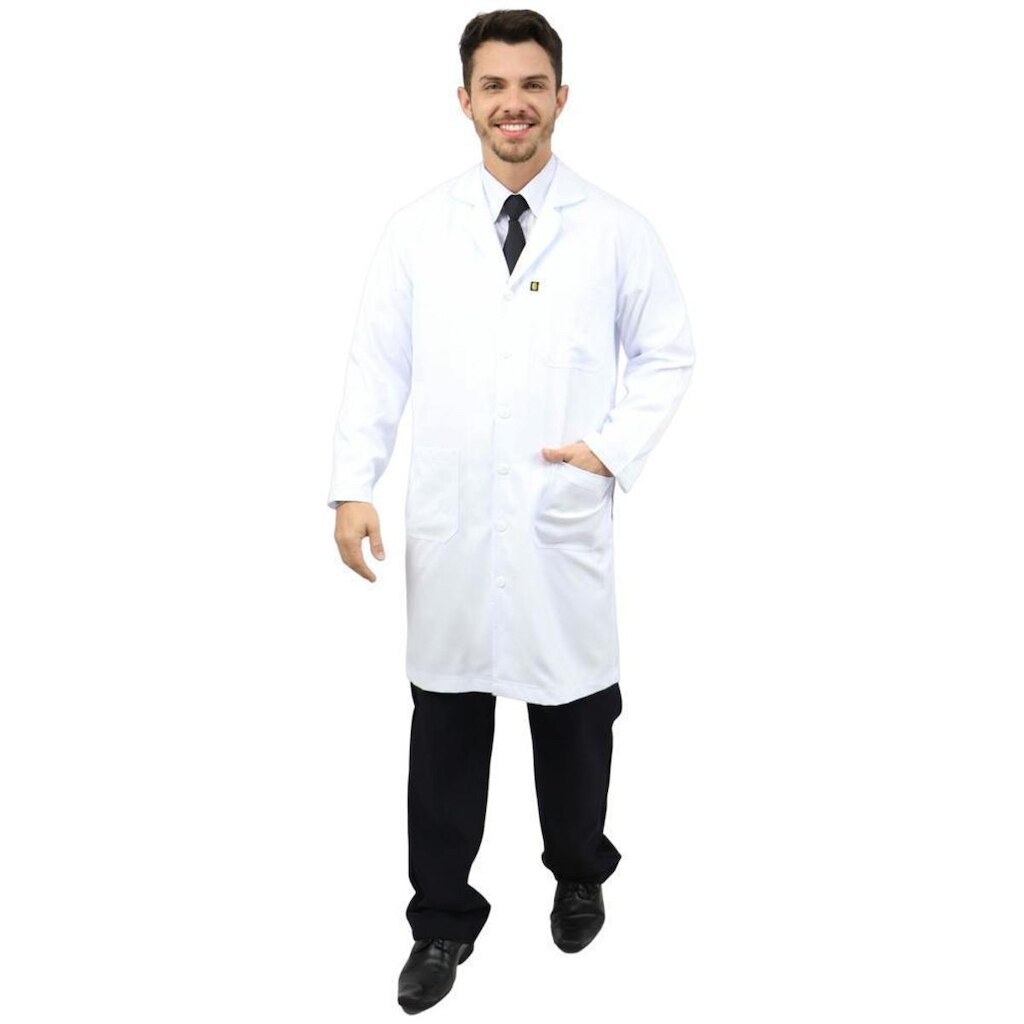 Casaco Masculino Médico em Gabardine