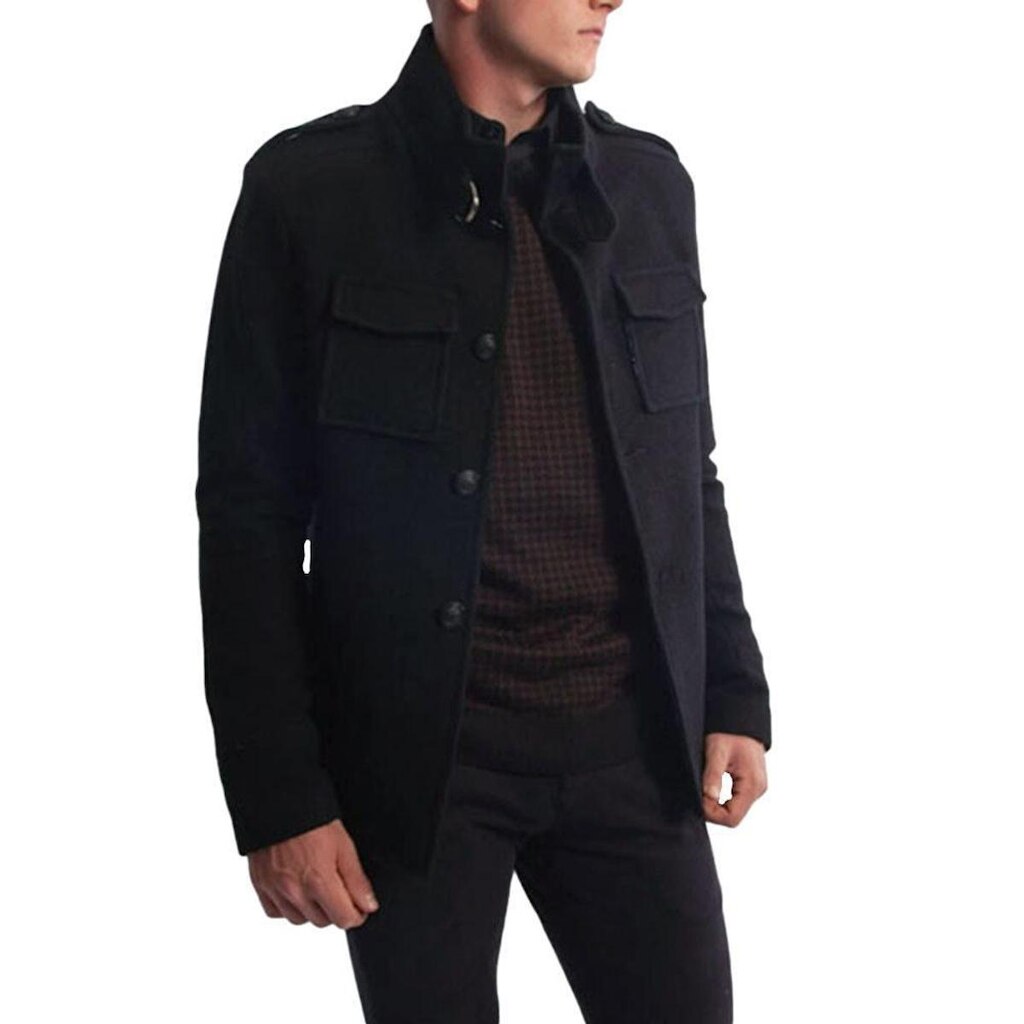 Casaco Masculino Spirito Santo Lã Harry Preto - 3706