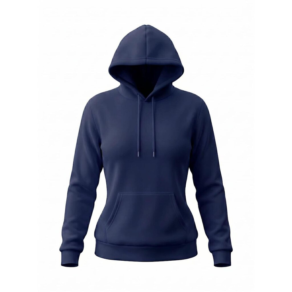 Casaco Moletom Canguru Feminino Liso Quentinho Confortável Top