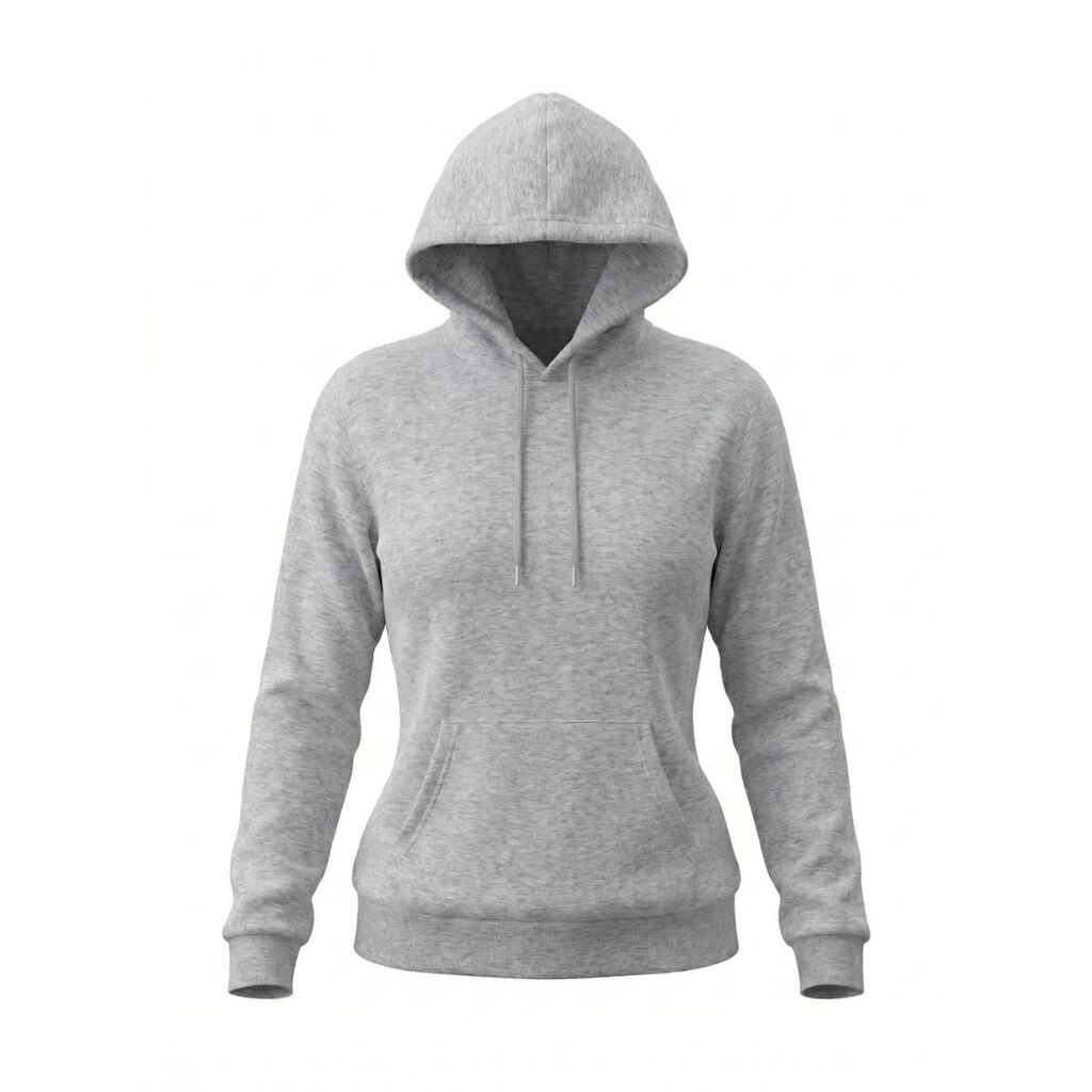 Casaco Moletom Canguru Feminino Liso Quentinho Confortável Top