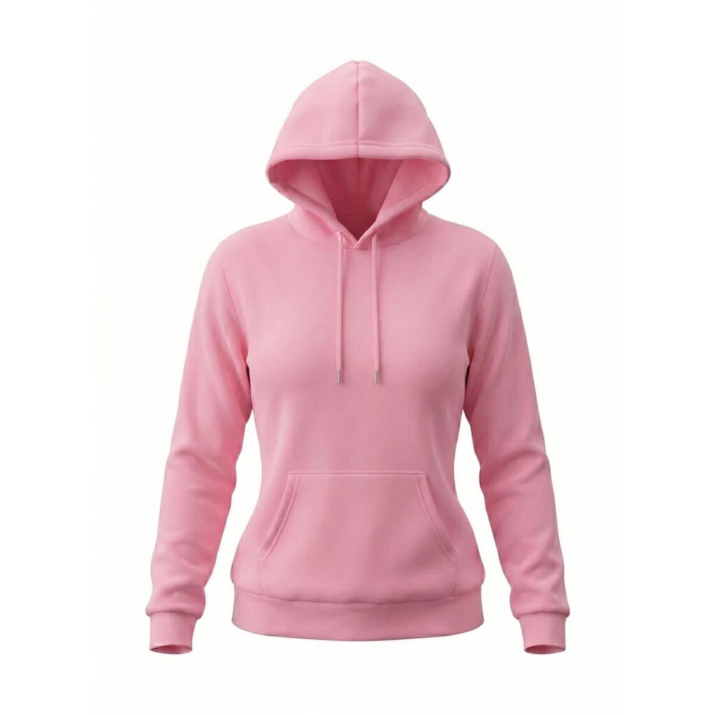 Casaco Moletom Canguru Feminino Liso Quentinho Confortável Top