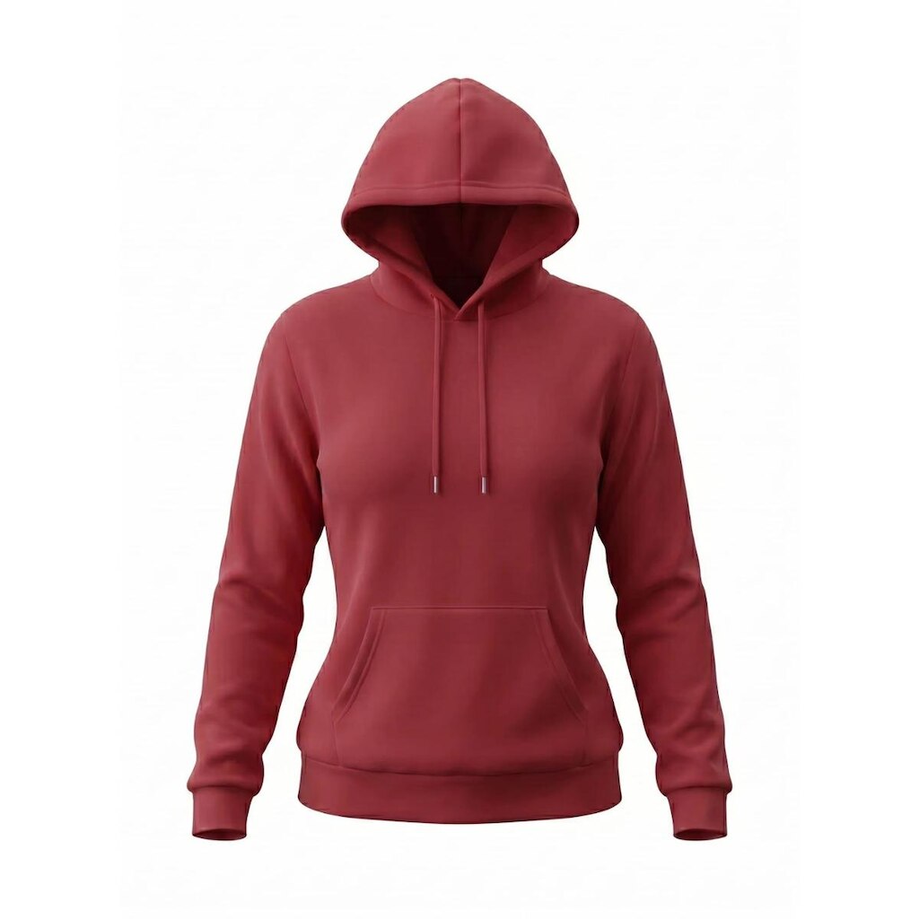 Casaco Moletom Canguru Feminino Liso Quentinho Confortável Top