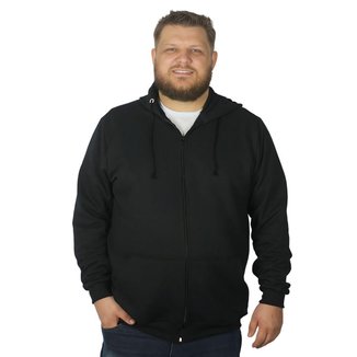 Casaco moletom Plus Size Masculino Blusa Ziper G2 G3 G4 Cor:;Tamanho:G1;Gênero:Masculino