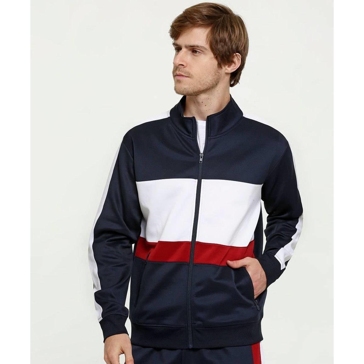 jaqueta masculina bomber manga longa preta
