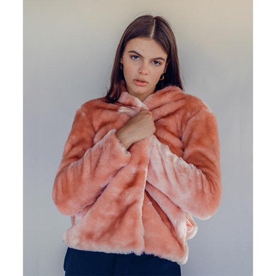 Casaco Pelo Conigli - Rosa