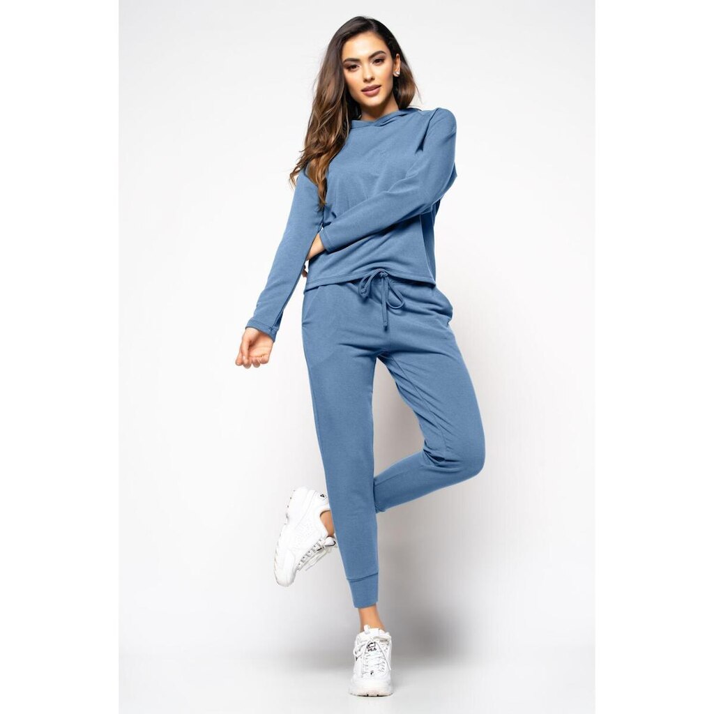 Casaco Salvatore Fashion Comfy Capuz Moletinho Feminino
