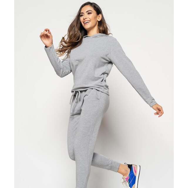 Casaco Salvatore Fashion Comfy Capuz Moletinho Feminino