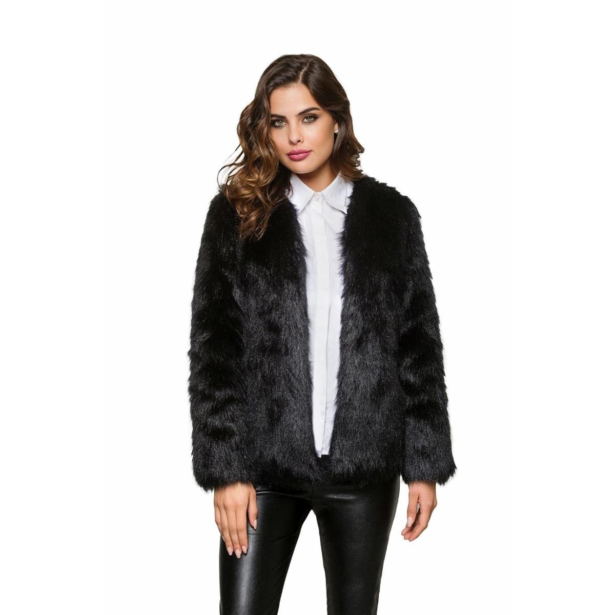 casaco sintetico feminino