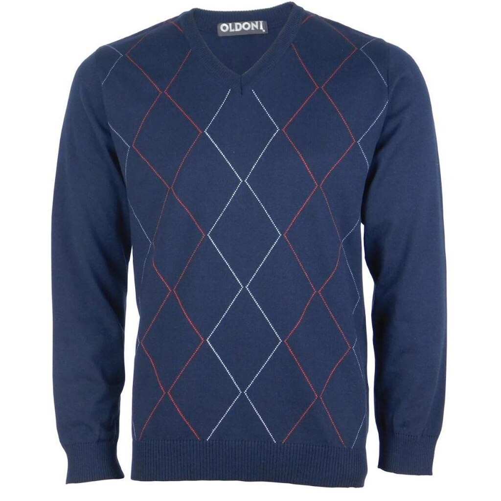 Casaco Suéter Masculino Algodão Manga Longa Gola V Casual
