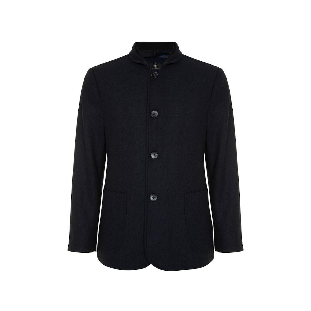 Casaco Trench Coat Individual Azul Marinho Tam. P