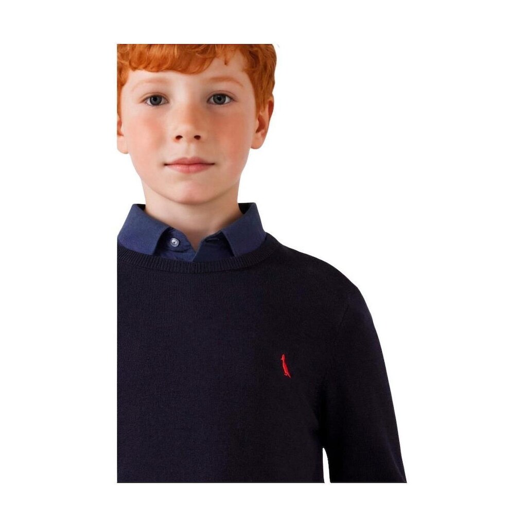 Casaco Tricot Básico Gola Careca Reserva Mini