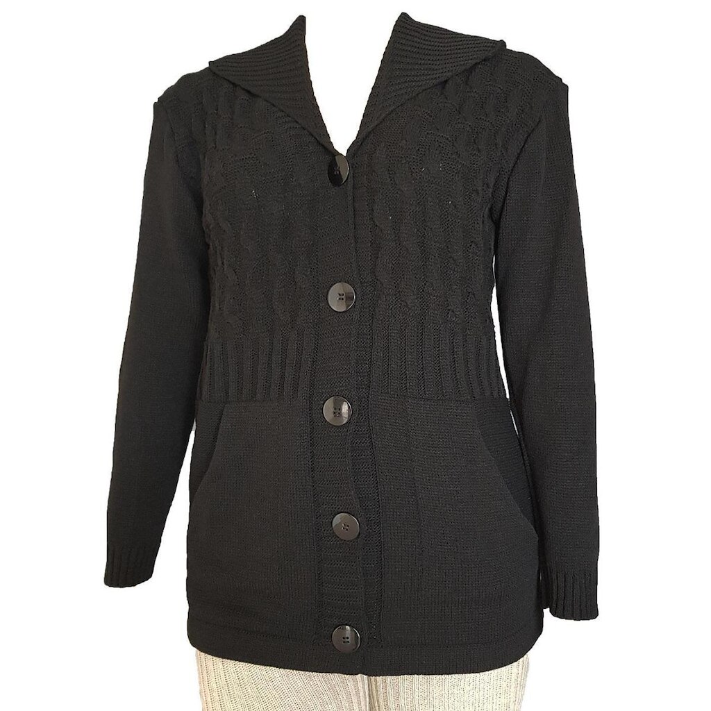 Casaco Tricot Feminino Folhas - Katlen Tricot