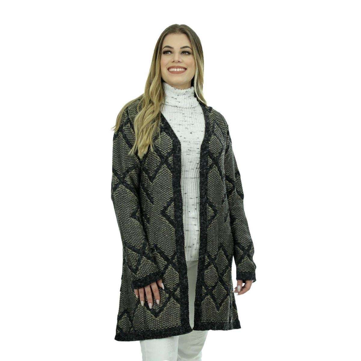 cardigan étnico