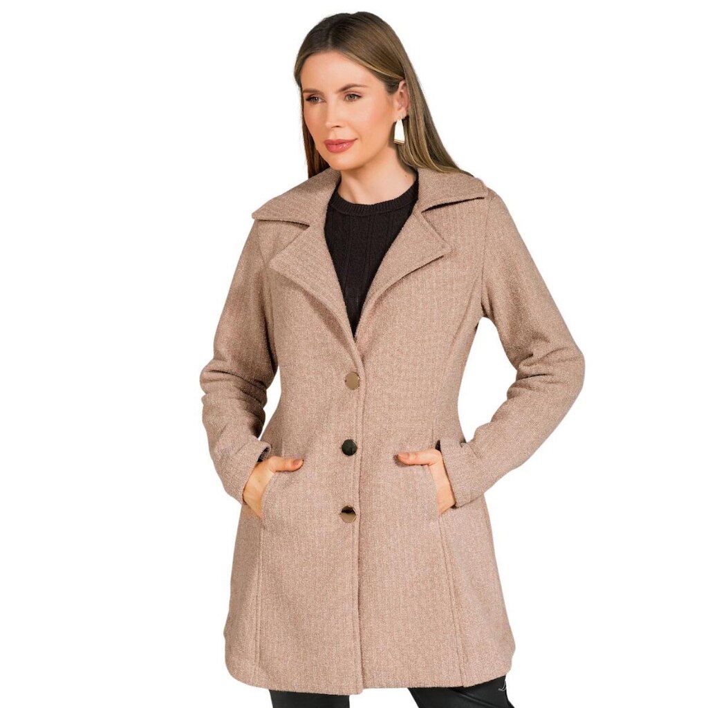 CASACO TWEED MIRAVEST FEMININO REF: MIR262455