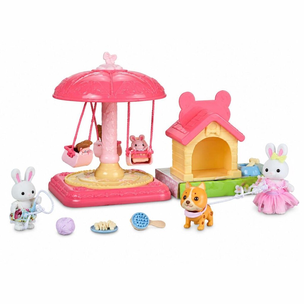 Casinha Feliz Parquinho Balanço Zoop Toys Colecionável