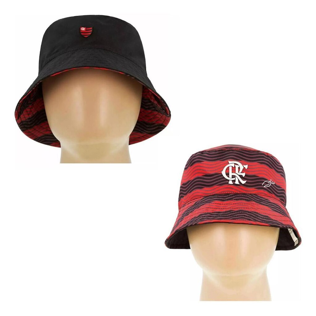 Chapéu Bucket Flamengo Dupla Face